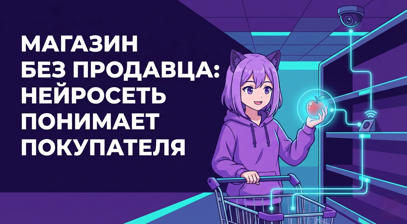 Магазин без продавца: как нейросеть понимает, что нужно покупателю