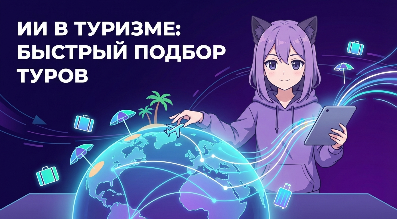 ИИ в туризме: как нейросети помогают агентствам подбирать туры за секунды