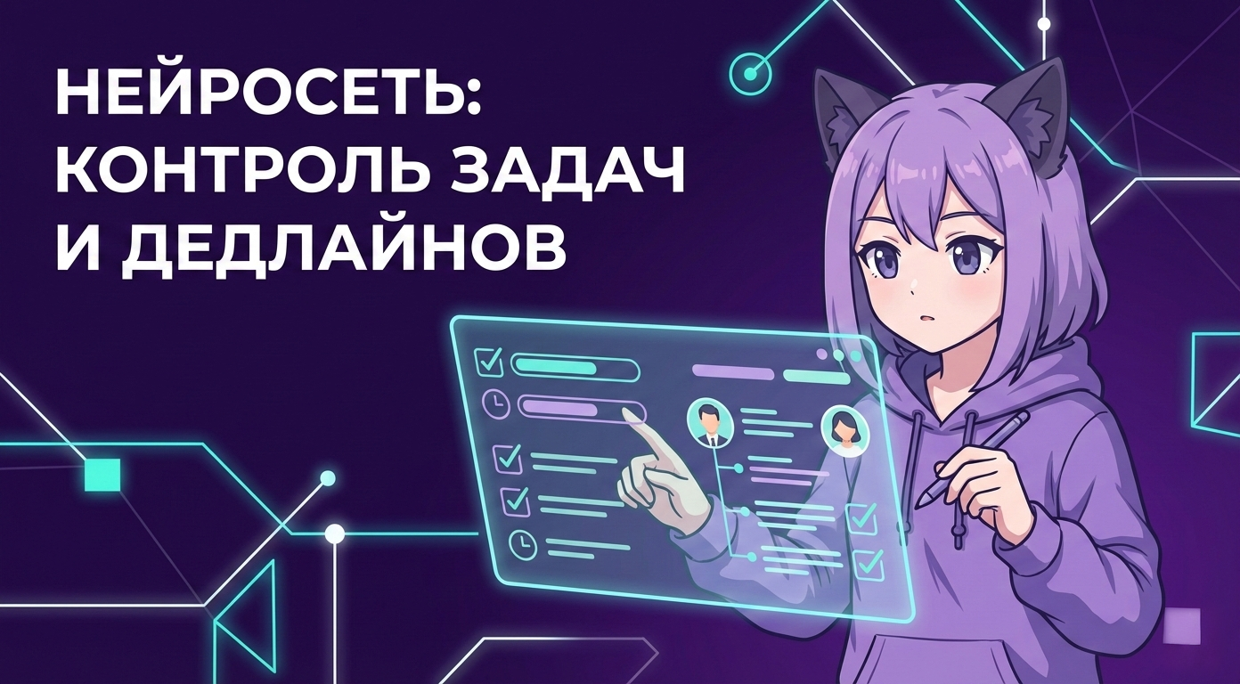 Как нейросеть помогает отслеживать задачи сотрудников и дедлайны
