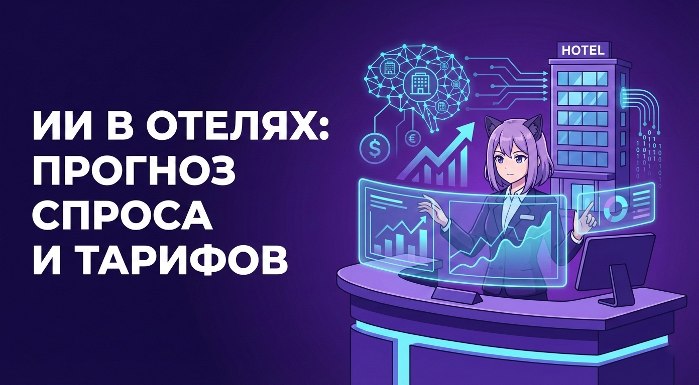 Нейросети в гостиничном бизнесе: прогнозирование спроса и управление тарифами