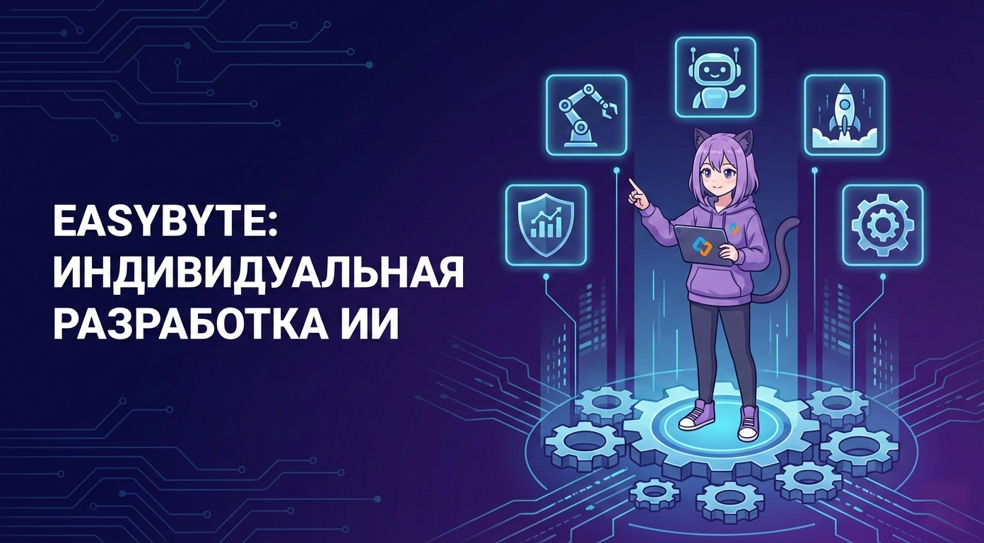 Заказать нейросеть в EasyByte: 5 весомых причин выбрать индивидуальную разработку