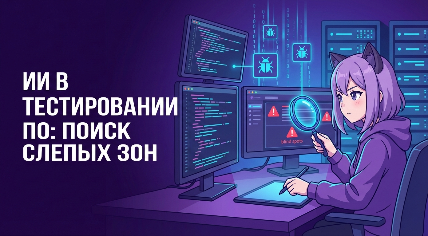 ИИ в тестировании ПО: генерация тест-кейсов и поиск «слепых зон» покрытия