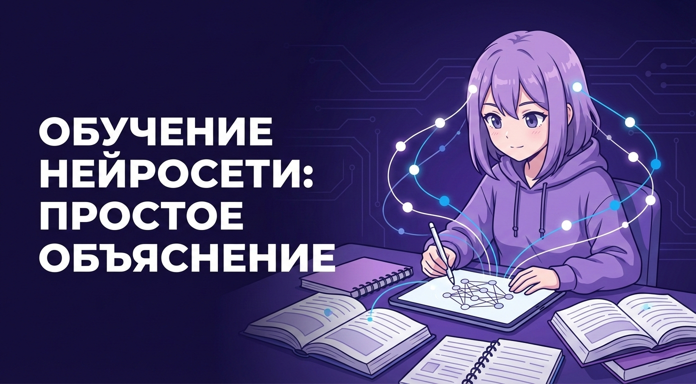 Как обучить нейросеть: простое объяснение