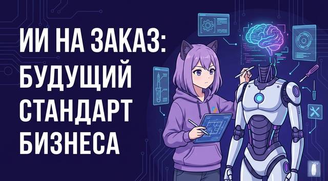 Что такое разработка ИИ на заказ и почему это будущий стандарт для бизнеса