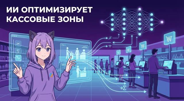 ИИ против очередей: как нейросети оптимизируют работу торговых залов и кассовых зон
