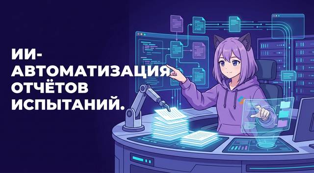 Автоматизация отчётов об испытаниях с помощью ИИ: структура и трассируемость