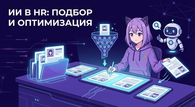 Нейросети в HR: Как ИИ помогает при подборе персонала и оптимизирует бизнес-процессы