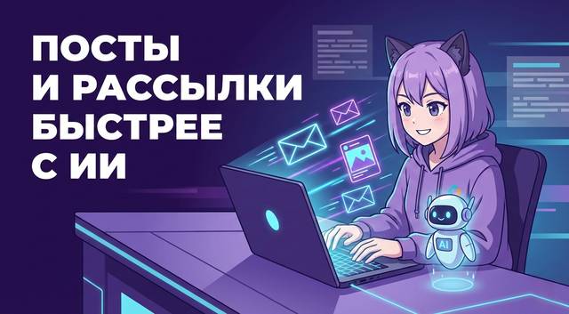 Как писать посты и рассылки быстрее с помощью ИИ