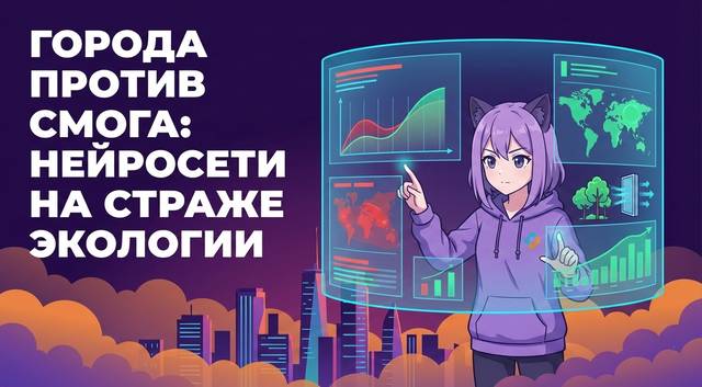 Города против смога: как нейросети предсказывают загрязнение и помогают планировать экологические меры