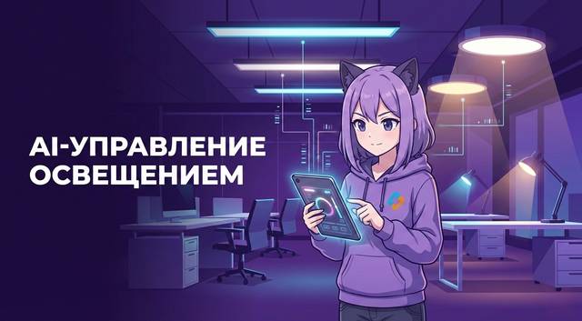 Как нейросеть может управлять офисным освещением