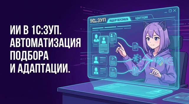 ИИ в 1С:ЗУП: Как нейросети нанимают и адаптируют сотрудников