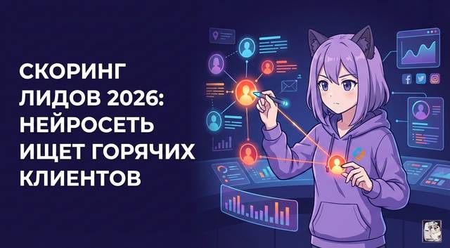 ИИ-скоринг лидов 2026: как нейросеть предсказывает продажи