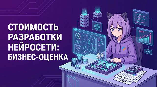 Как оценить стоимость разработки нейросети для бизнеса?