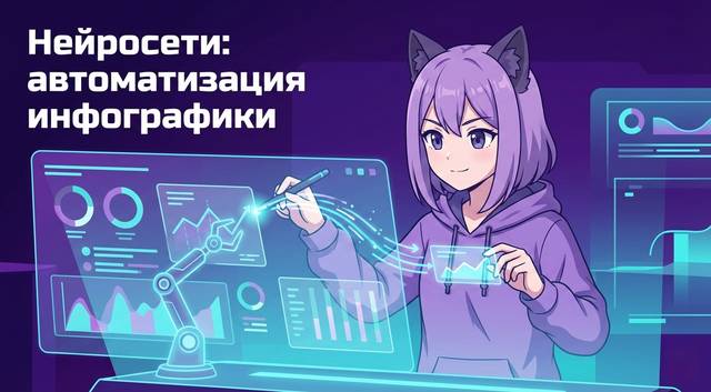 Как автоматизировать создание инфографики для презентаций с помощью нейросетей