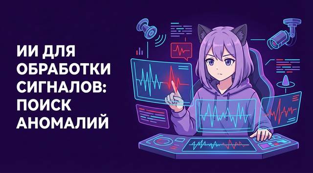 ИИ для обработки сигналов: выявление аномалий в датчиках и телеметрии